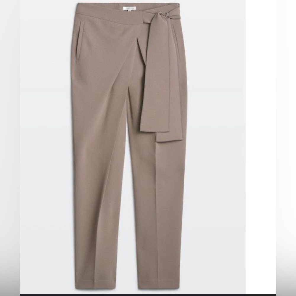 Aritzia Wilfred Tim Pant, Taupe